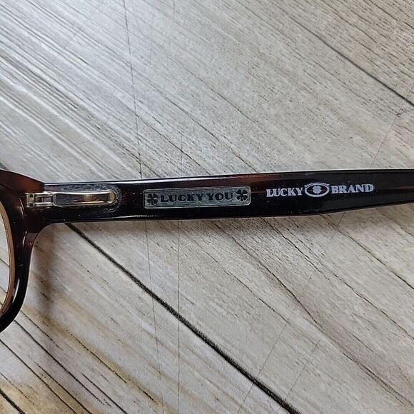 Lucky Brand Eyeglasses FRAMES ONLY BOARDWALK 50-17 140 BROWN - Picture 6 of 14